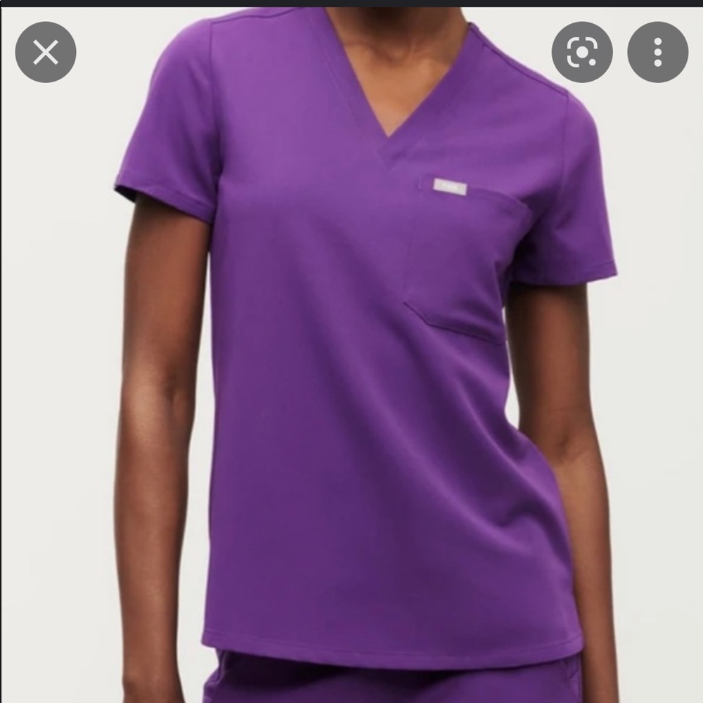 Figs scrub top size XS